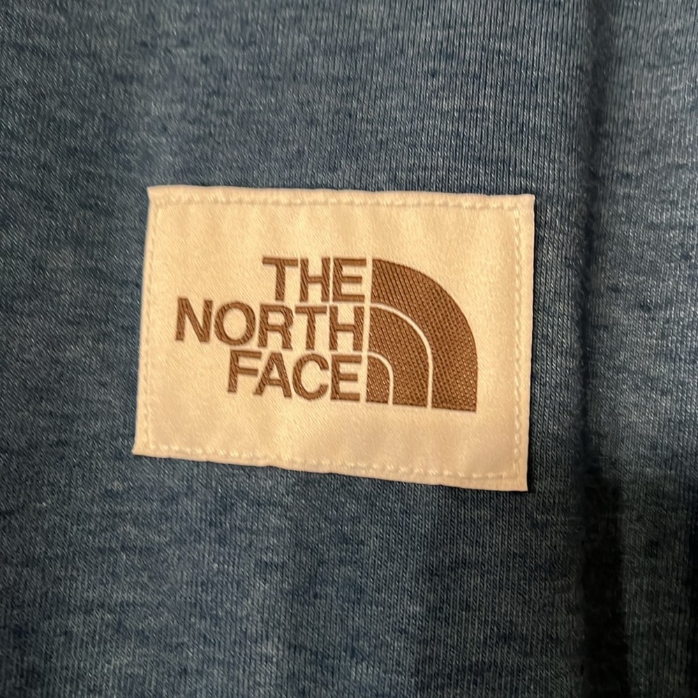 The North Face sweatshirt. XXL. Blue - Picture 3 of 4